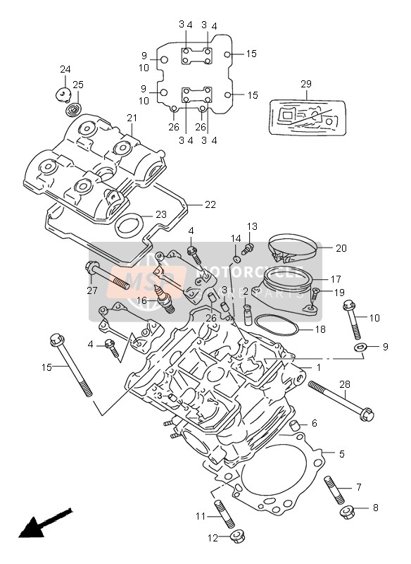 1140102870, Gasket Set, Suzuki, 1