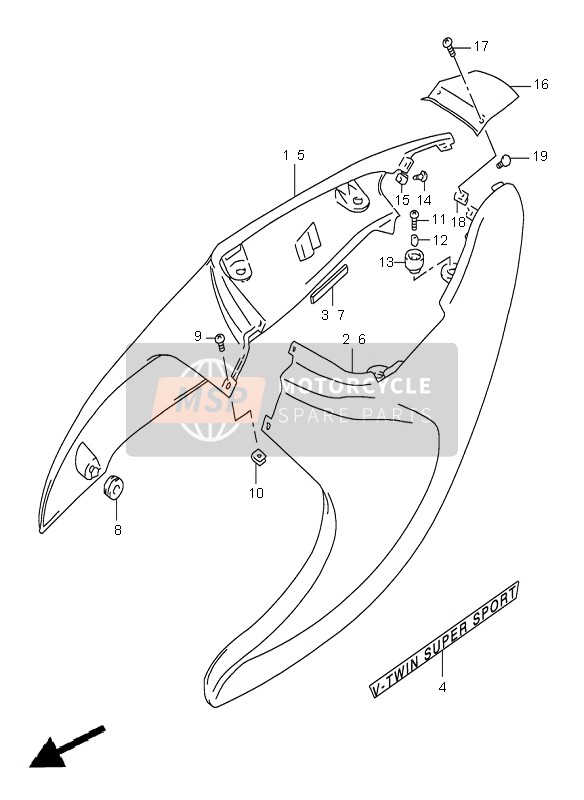 6813102F40CA8, Emblem, Suzuki, 0