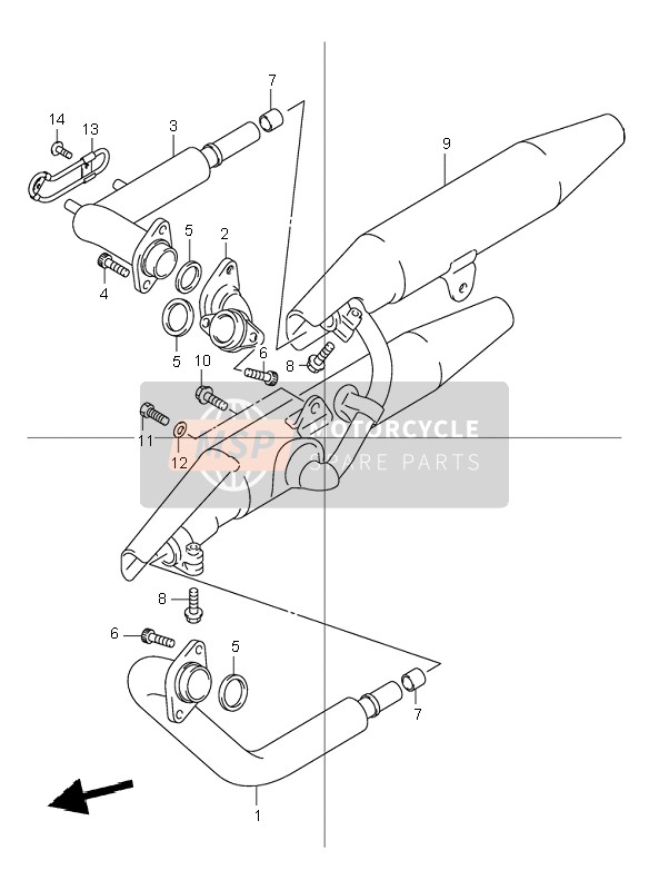 0913906078, Screw, Under Rear (6X10), Suzuki, 2