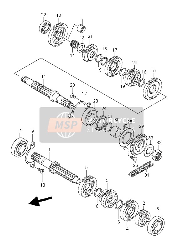 0916720031, Lock Washer, Suzuki, 3