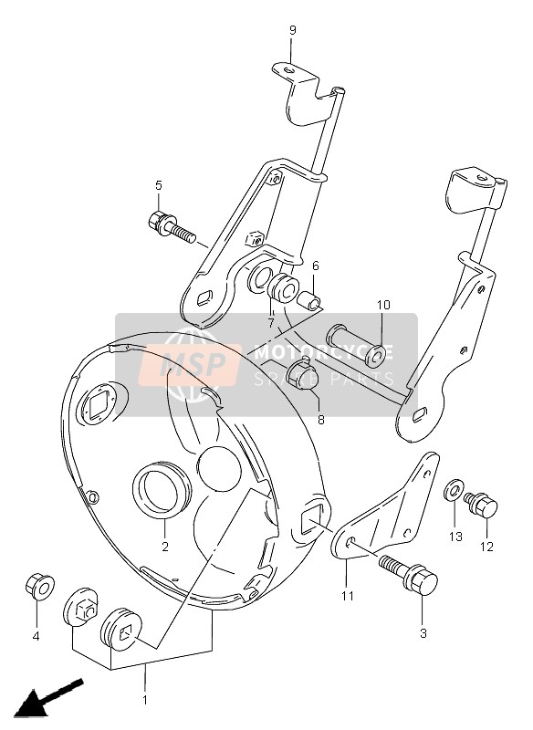 0154706127, Perno D'Articolazione, Suzuki, 3