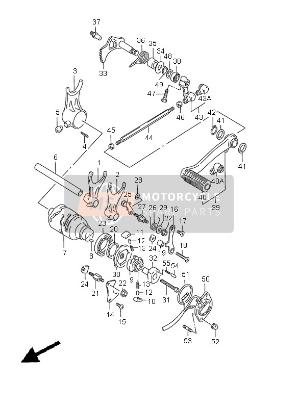 Suzuki VS1400 INTRUDER 2001 Gear Shifting for a 2001 Suzuki VS1400 INTRUDER