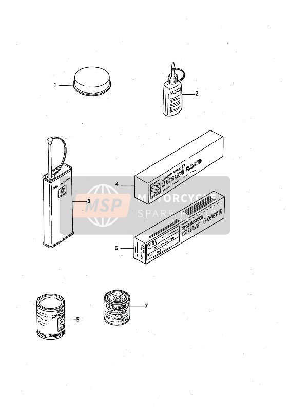 Suzuki VS1400GL(P)(F) INTRUDER 1988 Optional for a 1988 Suzuki VS1400GL(P)(F) INTRUDER