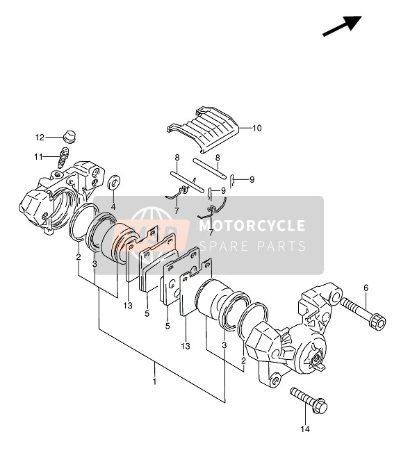 BREMSSATTEL HINTEN