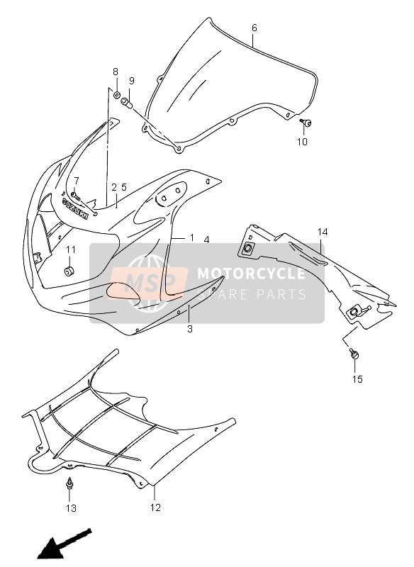 6827539F00BP9, Tape, Front, Suzuki, 0