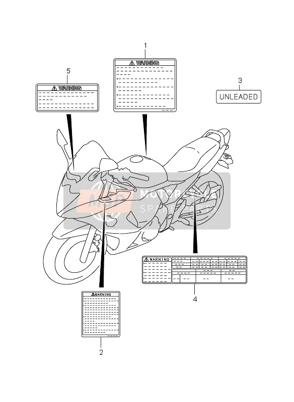 6833217H41, Label,Tire Info, Suzuki, 1