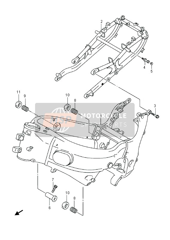 4191133E10, Spacer, Engine Mount, Suzuki, 1