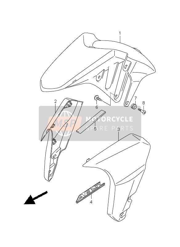 Front Fender (With ABS)