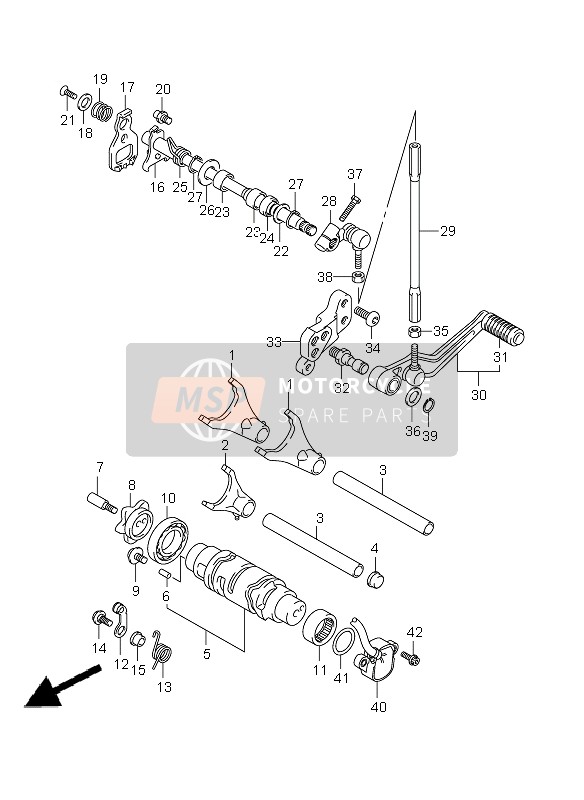 Suzuki GSX-R750 2008 Gear Shifting for a 2008 Suzuki GSX-R750