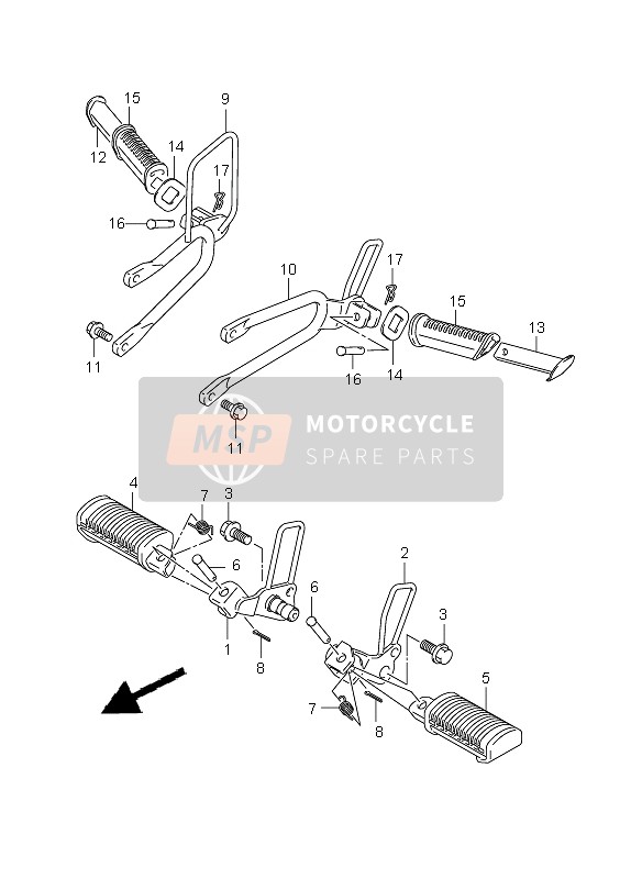 4363113G00, Rondella, Pillion RV125/K5-, Suzuki, 0