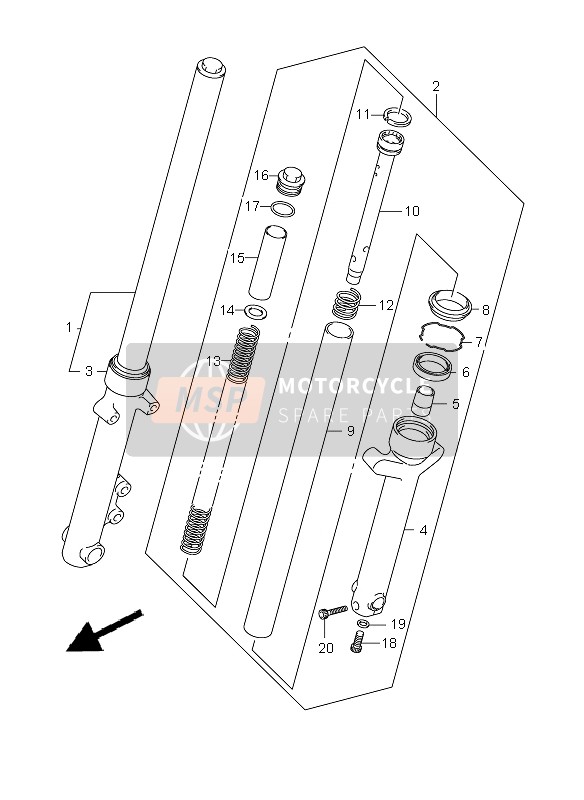 Front Fork Damper