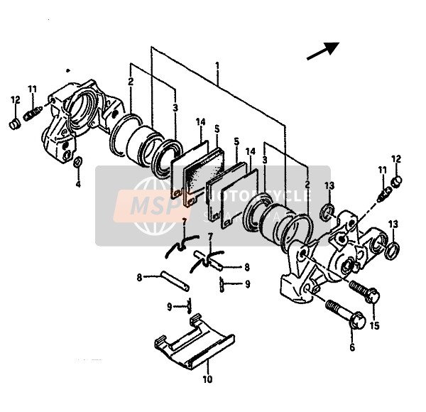 BREMSSATTEL HINTEN