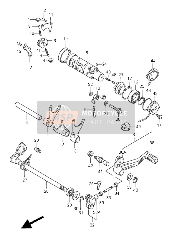 Suzuki GSX750F 1997 Gear Shifting for a 1997 Suzuki GSX750F