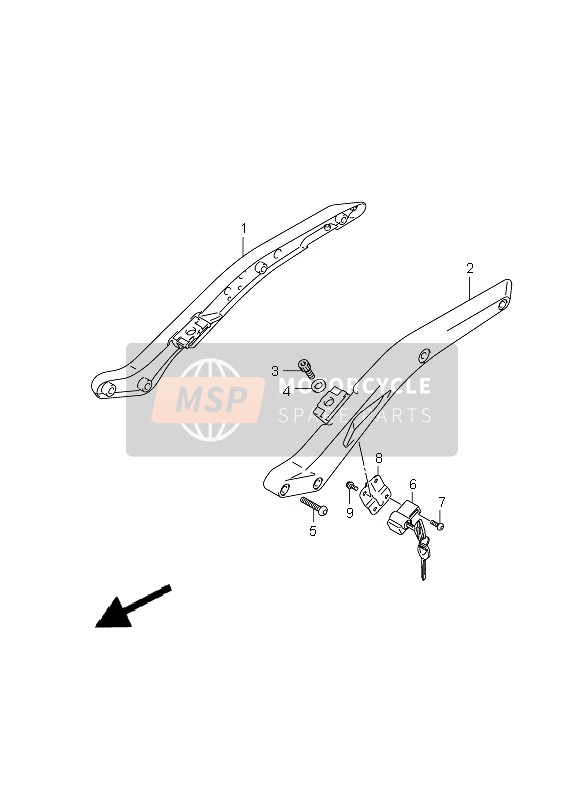 083220112A, Washer  Lower, Suzuki, 1