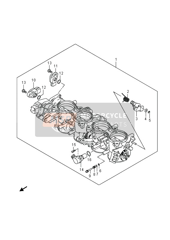 1358014J10, Sensor, Suzuki, 0