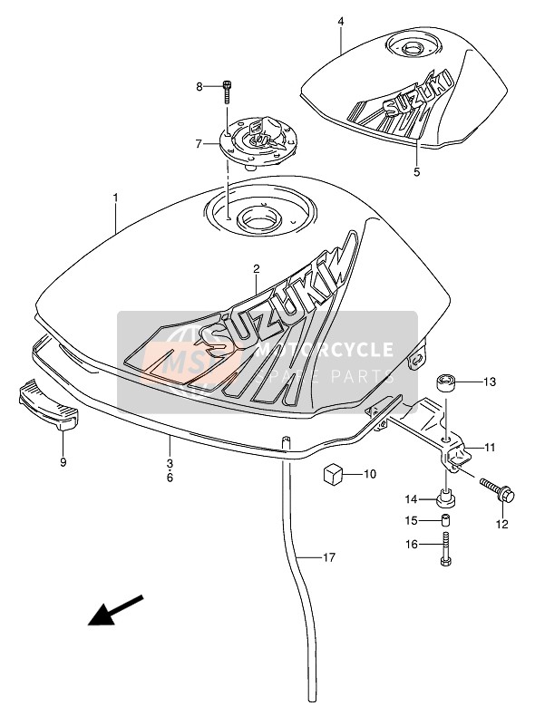 4410002D5128V, Fueltank, Suzuki, 0