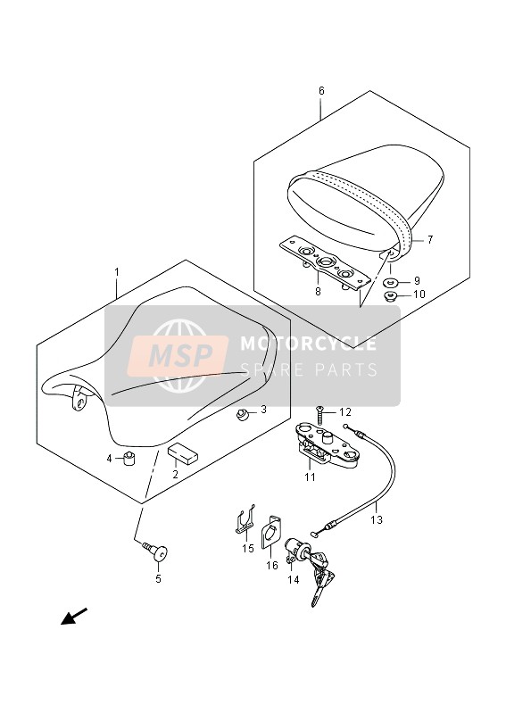 4510014J11DW2, Seat Assy, Suzuki, 0