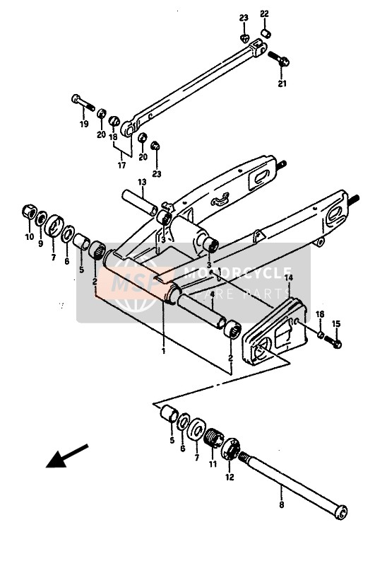 6430040821, Torquelink Set, Suzuki, 0