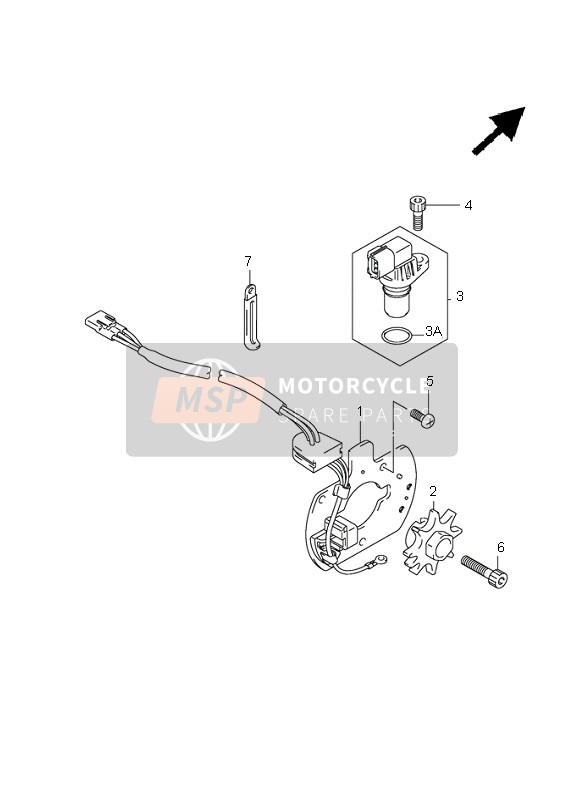 Suzuki GSX1400 2003 Signal Generator for a 2003 Suzuki GSX1400