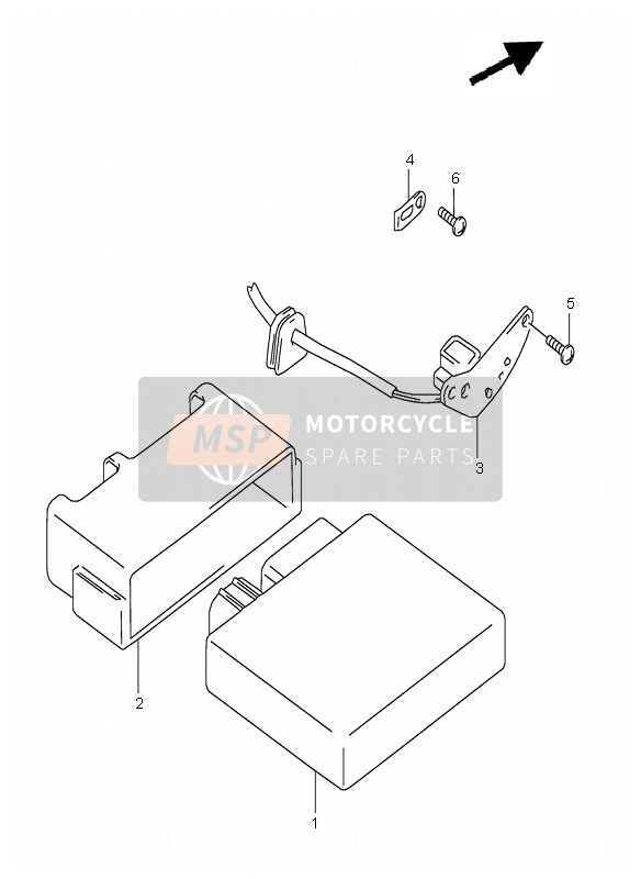 3290034E00, Centralina Elettronica C.D.I., Suzuki, 0