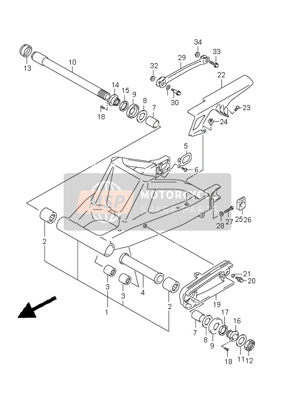 Rear Swing Arm