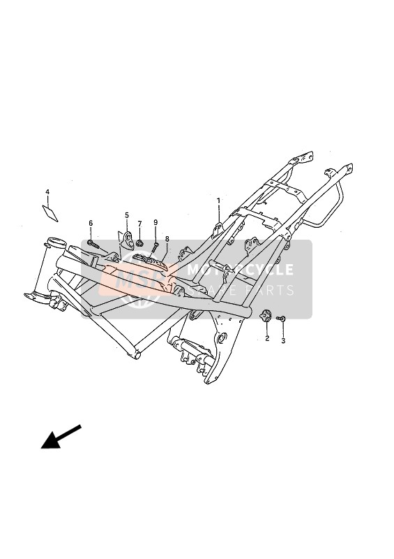 4188810D00, Cap, Tank Rail End, Suzuki, 0