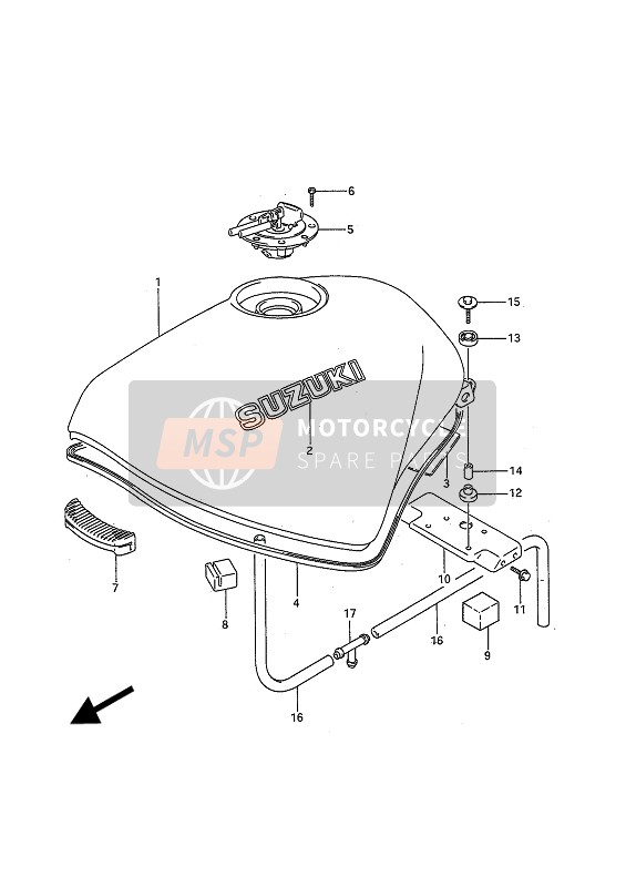 Benzinetank (E30)