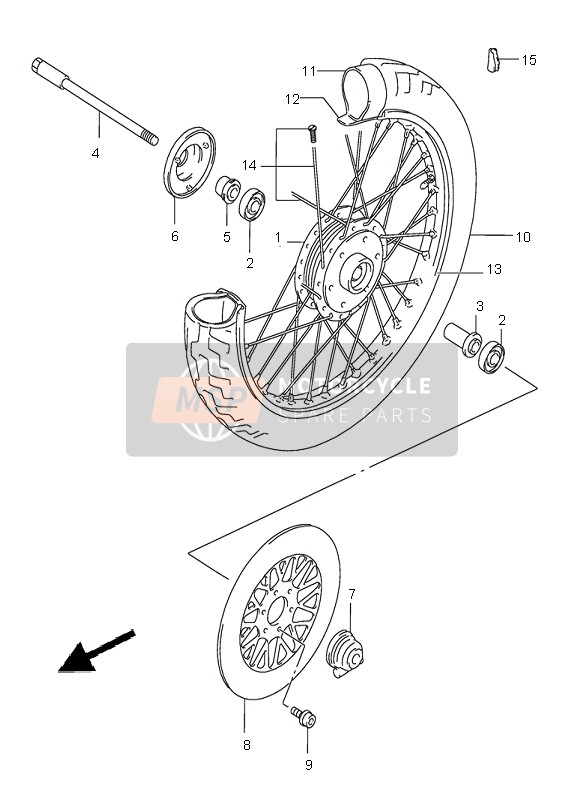 Ruota anteriore