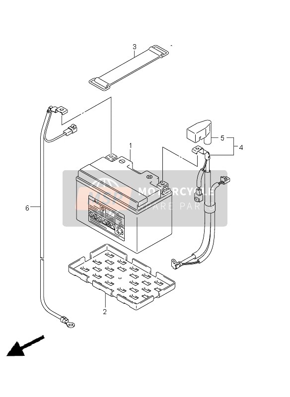 BATTERIE (GSF1250A E24)