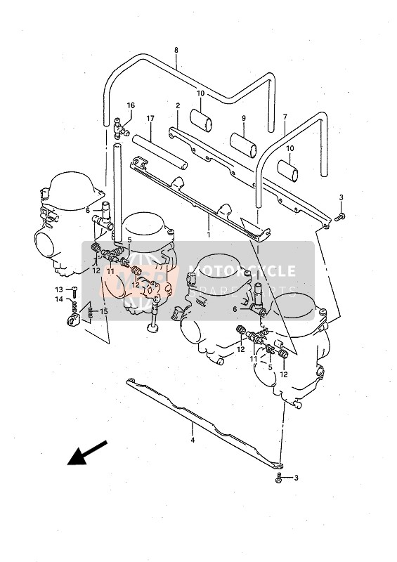 Carburateur fittingen (E18-E39)