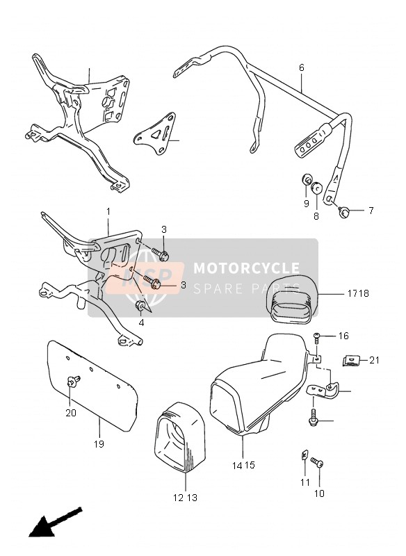 9448434E00, Plaettchen, Suzuki, 0