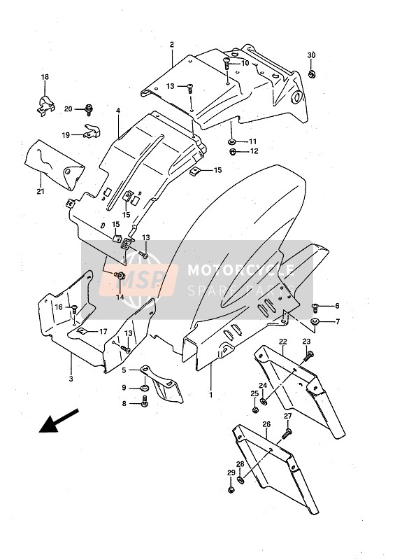 Rear Fender