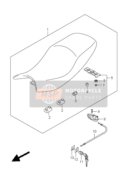 4528017H00, Cable, Suzuki, 0