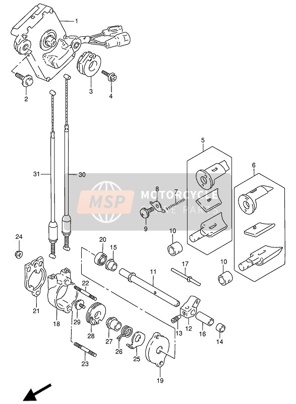 3397019D11, Actuator Assy, Suzuki, 0