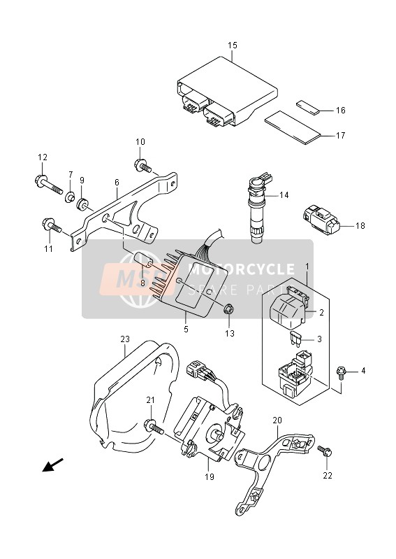 3292047HG0, Control Unit,  Fi, Suzuki, 0