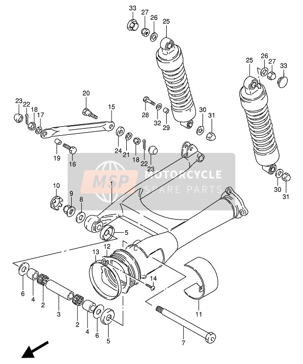 Rear Swing Arm