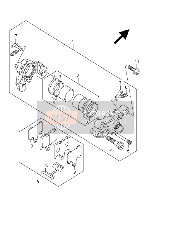 Rear Caliper