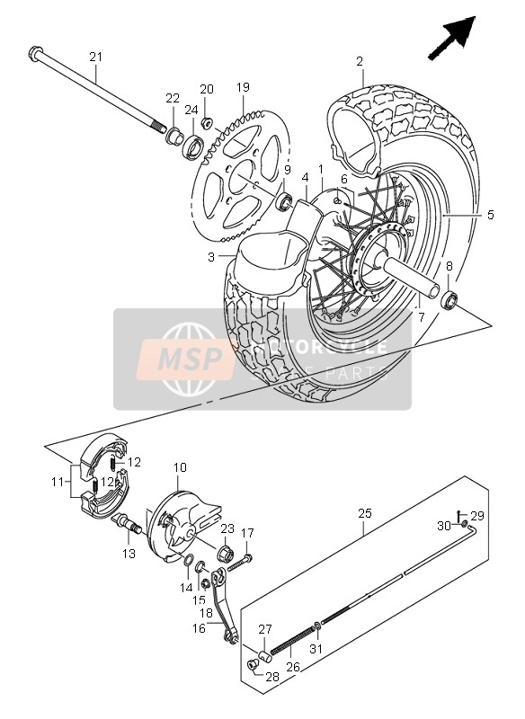 Rear Wheel