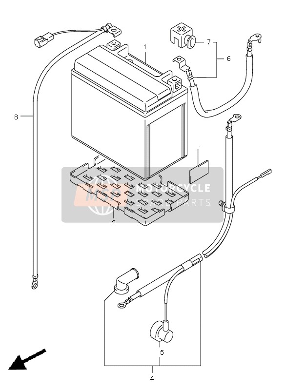 Batterie (SV1000S-S1-S2)