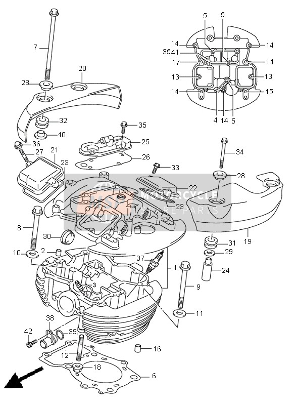 Rear Cylinder Head