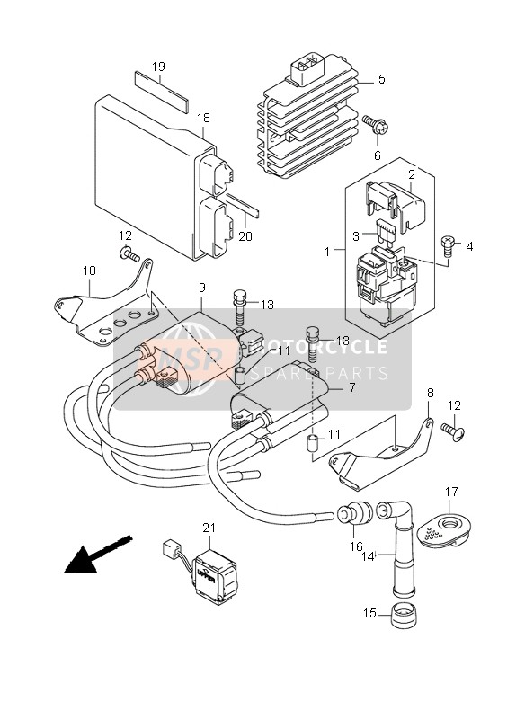 3292042FB0, Boitier Electronique, Suzuki, 0