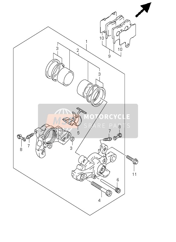 Rear Caliper