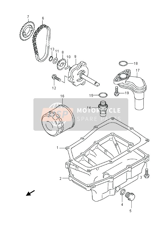 1644048H00, Valve Assy, Oil Relief, Suzuki, 0