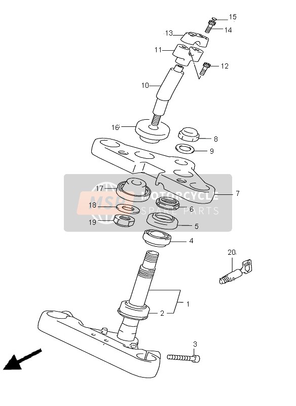 5622139A40, Holder, Handle Lower, Suzuki, 0