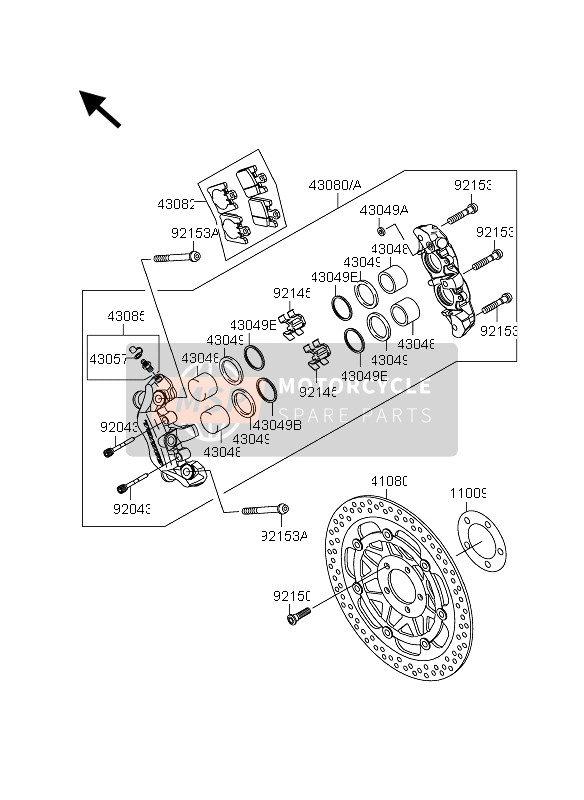 K430491004, Packing,Seal,6.5X11.5X2.2, Suzuki, 1