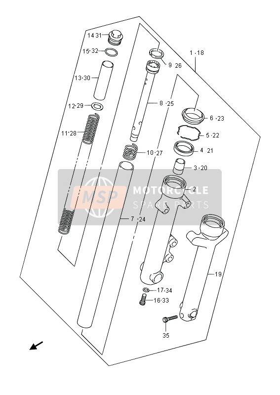 5117305F10, Afdichting, Suzuki, 3