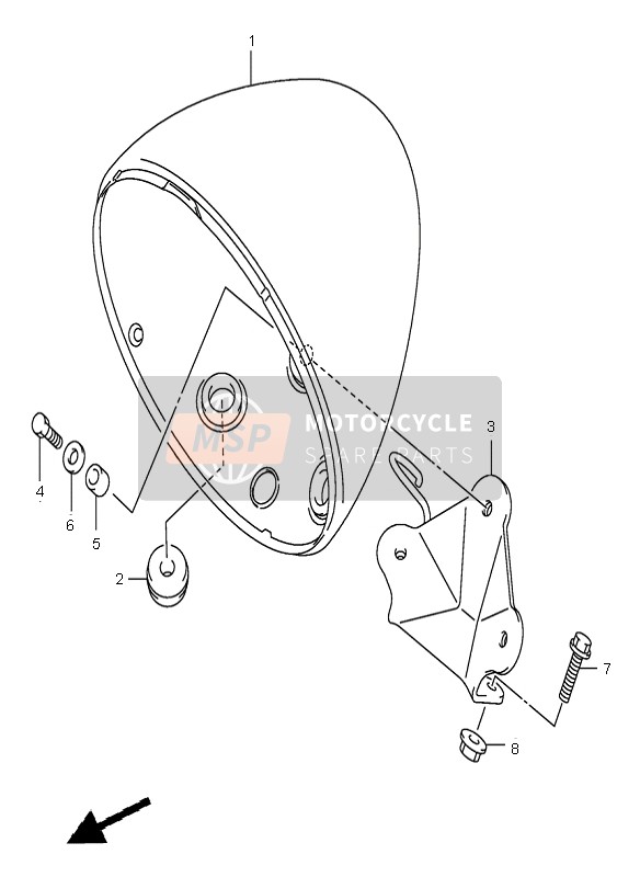 Headlamp Housing