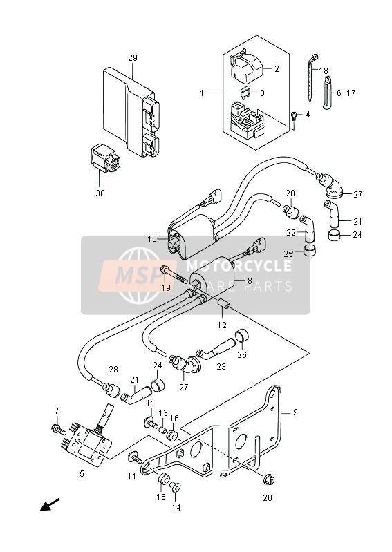 3292044H80, Control Unit, Fi, Suzuki, 0