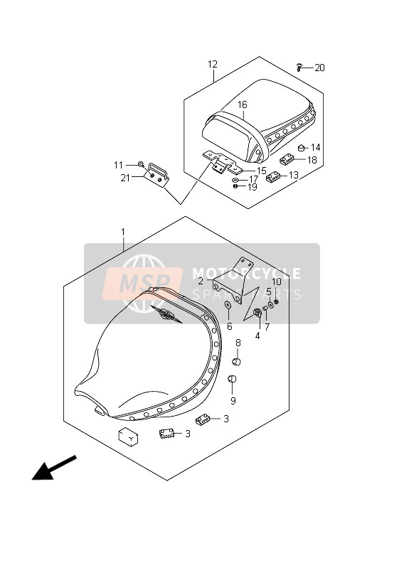 Posto A Sedere (VL800T E24)