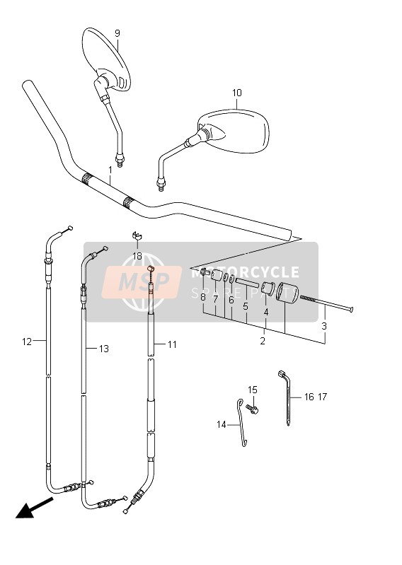 Handlebar (VZ800 E24)